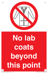 No lab coats beyond this point